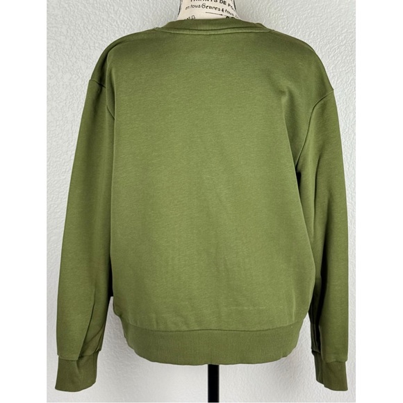 Scotch & Soda Green Embellished Crew Neck Sweater, size Small - Picture 4 of 13